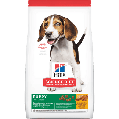 *SHORT DATED* Dry Dog Food - Puppy - Chicken Meal & Barley Recipe - 15.5 lb (Best by Aug 2024) - J & J Pet Club - Hill's Science Diet