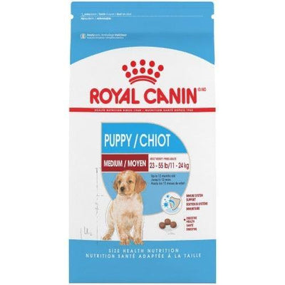 *SHORT DATED* Dry Dog Food - Puppy - Medium Breed - 30 lb (Best By Jun 13, 2024) - J & J Pet Club - Royal Canin