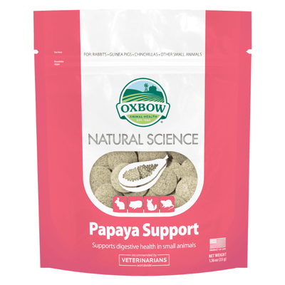 *(Please Use By 2026-04-30)* Small Animal Supplement - NATURAL SCIENCE - Papaya Support - 60 ct