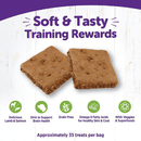 Soft Dog Treat - The Rewarding Life - Lamb & Salmon - 6 oz - J & J Pet Club - Wellness
