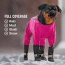 Soft Shield Boots - Black Reflective - 4 pcs - J & J Pet Club - Canada Pooch