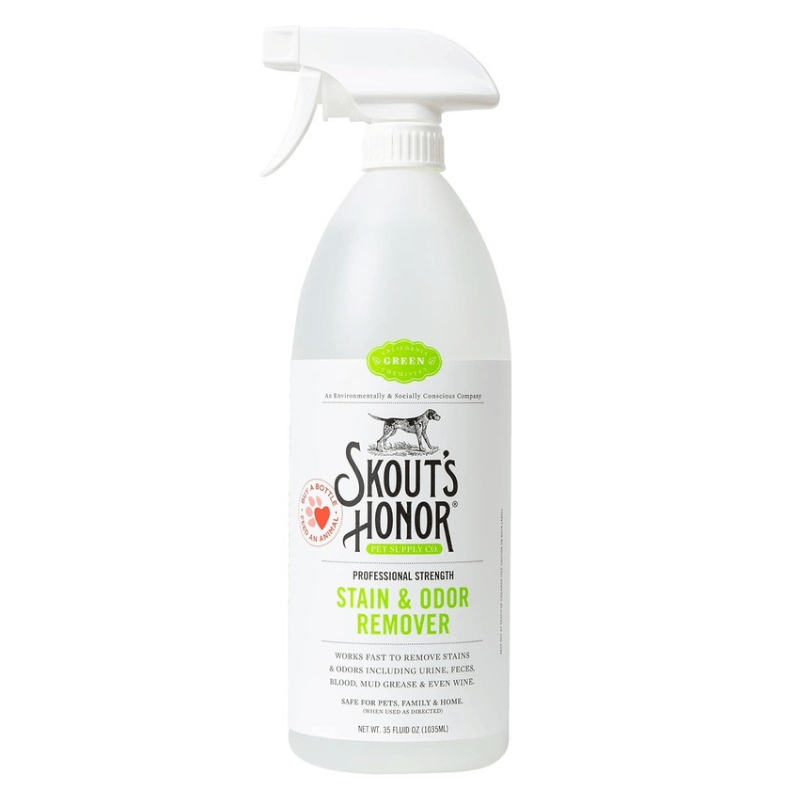 Stain & Odor Remover - Professional Strength - J & J Pet Club - Skout's Honor