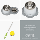 Stainless Steel Drinking Fountain (2 L) - J & J Pet Club - Catit