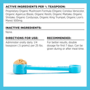 Supplement For Dogs & Cats - Organic Mushroom Powder - IMMUNITY - 60 g - J & J Pet Club - BIXBI