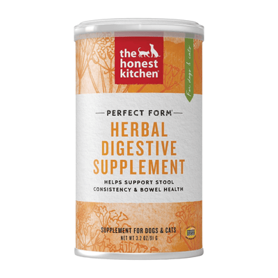 Supplement For Dogs & Cats - PERFECT FORM - Herbal Digestive Supplement - 3.2 oz - J & J Pet Club - The Honest Kitchen