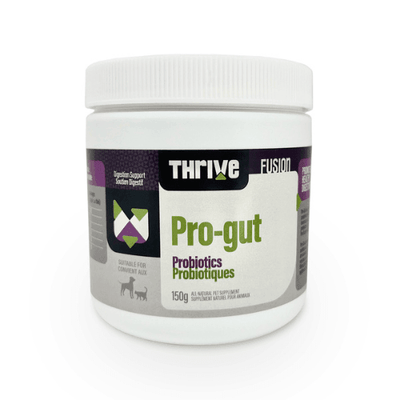 Supplements, Pro-Gut Probiotics Fusion, 150 g - J & J Pet Club - Thrive