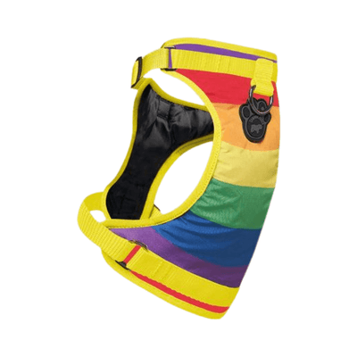 The Everything Harness, Water-Resistant Series, Rainbow - J & J Pet Club - Canada Pooch