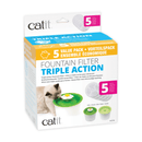 Triple Action Fountain Filter - J & J Pet Club - Catit