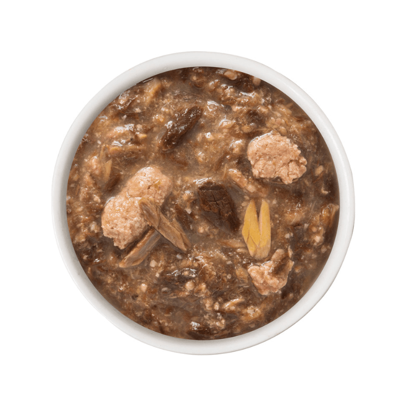 Wet Cat Food - BFF OMG - Date Nite! - Duck & Salmon Dinner in Gravy - 2.8 oz pouch - J & J Pet Club - Weruva