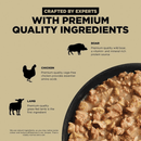 Wet Cat Food - CARNIVORE, Grain-Free Minced Lamb + Wild Boar Recipe - 6.4 oz - J & J Pet Club - GO!