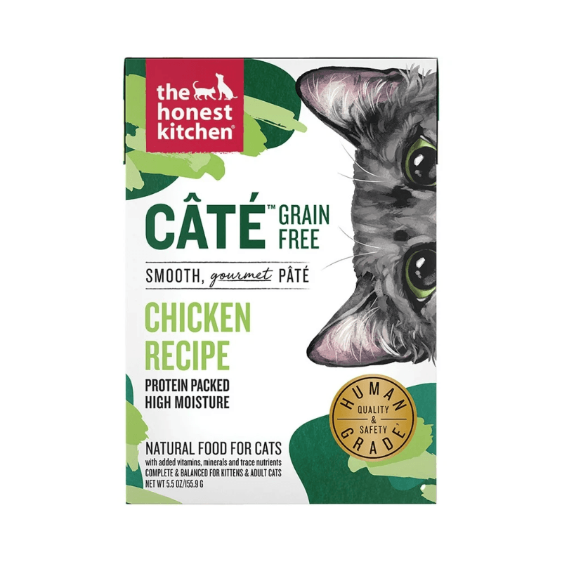 Wet Cat Food - CÂTÉ - Grain Free Chicken Recipe - J & J Pet Club - The Honest Kitchen