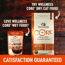 Wet Cat Food - CORE Tiny Tasters - Smooth Paté - Tuna & Salmon Recipe - 1.75 oz pouch - J & J Pet Club - Wellness