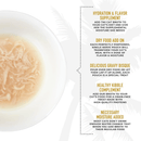 Wet Cat Food Topper - BORN CARNIVORE - Chicken in Broth - 1.3 oz pouch - J & J Pet Club - Tiki Cat