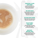 Wet Cat Food Topper - BORN CARNIVORE - Tuna in Broth - 1.3 oz pouch - J & J Pet Club - Tiki Cat