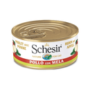 Wet Cat Food Topper - Chicken & Apple - 75 g - J & J Pet Club - Schesir