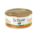 Wet Cat Food Topper - IN COOKING BROTH - Tuna & Pumpkin - 70 g - J & J Pet Club - Schesir