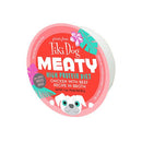 Wet Dog Food - Meaty - Chicken with Beef in Broth - 3 oz - J & J Pet Club - Tiki Dog