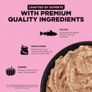Wet Dog Food - SKIN + COAT CARE - Pollock Pâté - 12.5 oz - J & J Pet Club - GO!