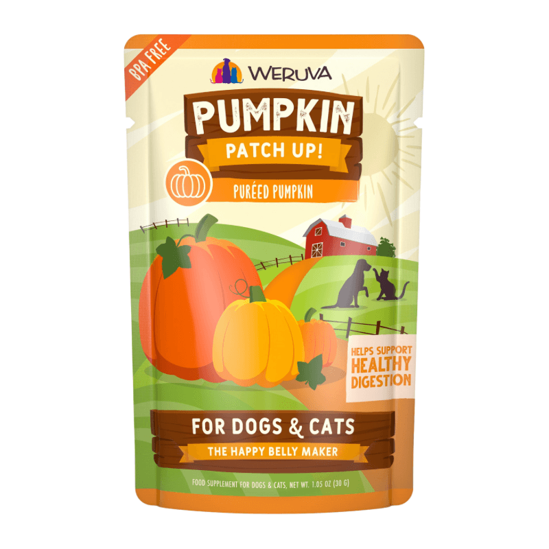Wet Food Supplement For Dogs & Cats - PUMPKIN PATCH UP! - Puréed Pumpkin - J & J Pet Club - Weruva