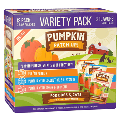 Wet Food Supplement For Dogs & Cats - PUMPKIN PATCH UP! - Variety Pack - J & J Pet Club - Weruva