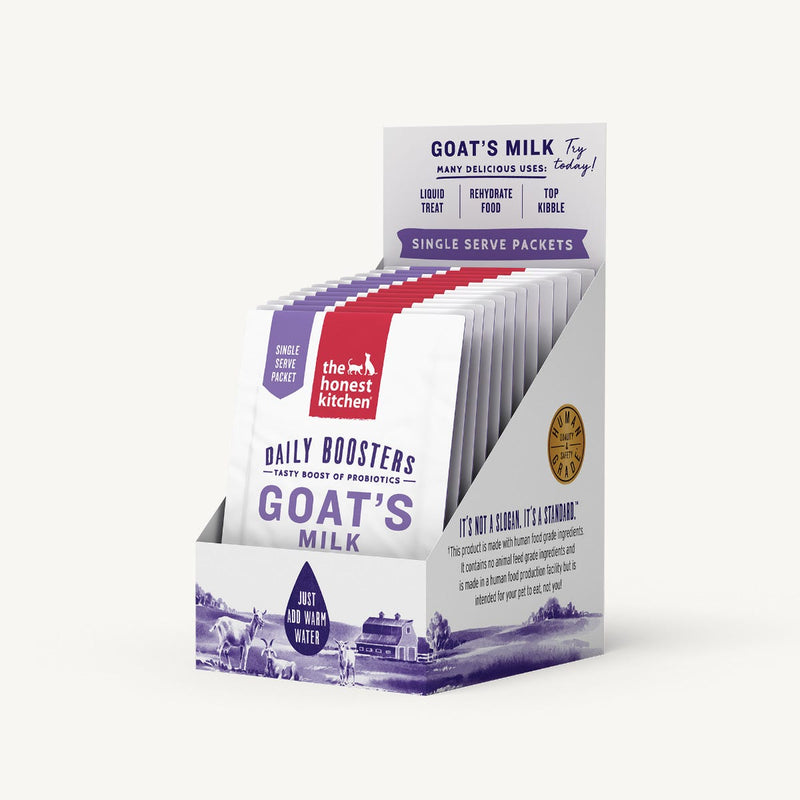 Instant Goat's Milk with Probiotics - 12 x 5 g sachets The Honest Kitchen Pet Vitamins & Supplements.
