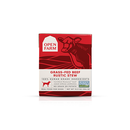 Wet Dog Food - Grass-Fed Beef Rustic Stew
