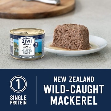 Cat Can - Mackerel Ziwi Peak Cat Food.