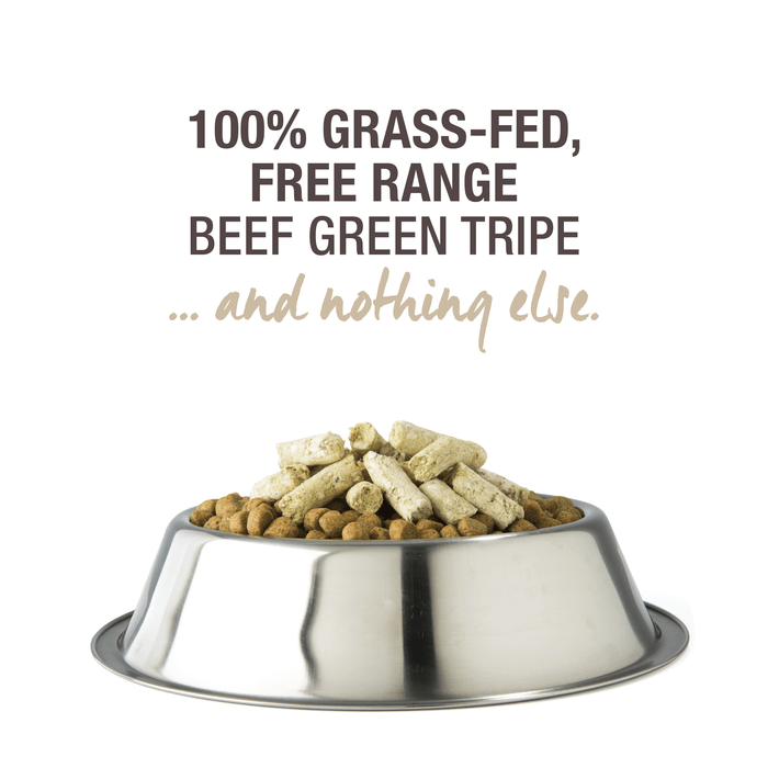 Dog Freeze-Dried Booster, Beef Green Tripe - 250 g K9 Natural Dog Food.