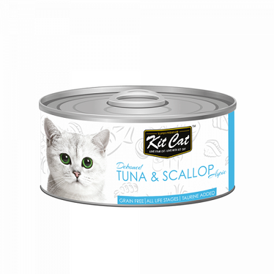 Canned Cat Topper - Deboned Tuna & Scallop