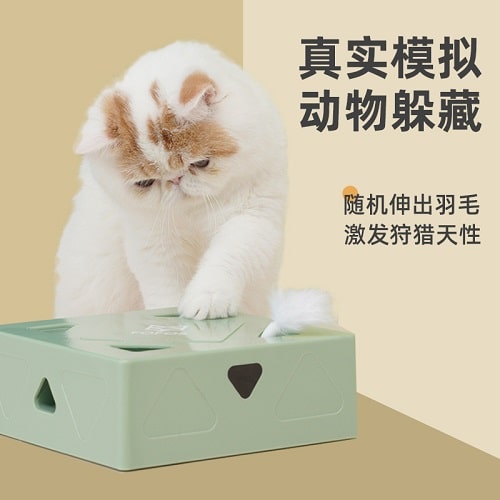 Cat Toy - Automatic Cat Teaser - Magic Box FOFOS Cat Toys.