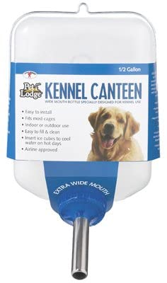 Kennel Canteen - Extra Wide Mouth - 64 oz/ 1/2 Gallon* Pet Lodge Pet Bowls, Feeders & Waterers.