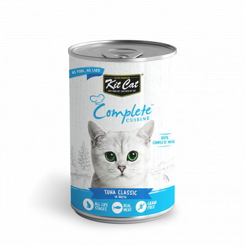 Canned Cat Food- Complete Cuisine - Tuna Classic In Broth