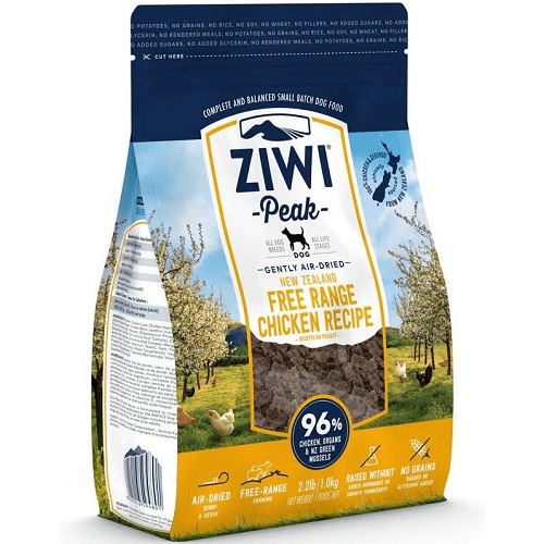 Air Dried Dog Food - Chicken Ziwi Peak Dog Food.
