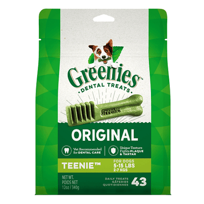 Dog Dental Treat - Original TEENIE Greenies Dog Treats.