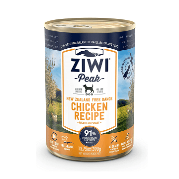 Dog Can - Chicken - 390 g / 13.75 oz Ziwi Peak Dog Food.