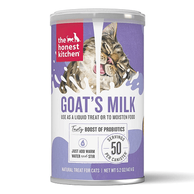 Cat Supplement - Cat Blend Instant Goat's Milk - 5.5 oz canister The Honest Kitchen Pet Vitamins & Supplements.