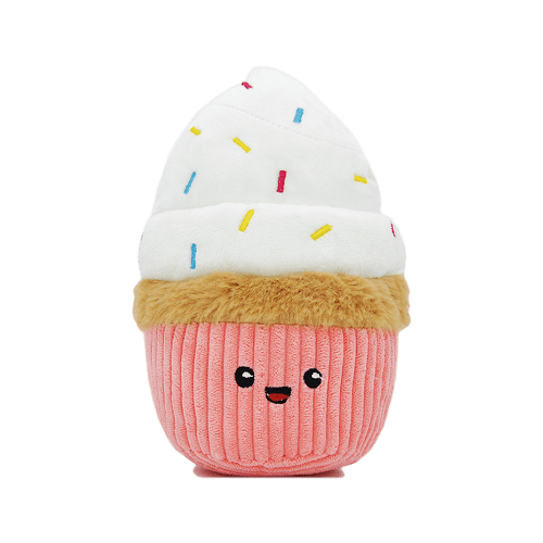 Cupcake top dog toy