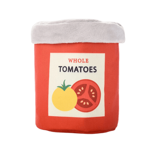 Dog Toy - Sunday Tomato - Tomato Can HugSmart Dog Toys.