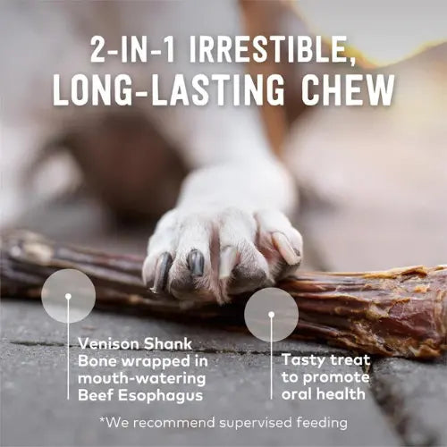 Dog Oral Chews - Venison Shank Bone