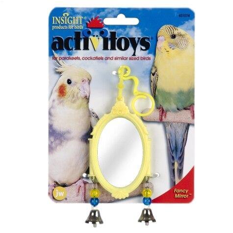 Activitoy - Fancy Mirror Bird Toy - J & J Pet Club - JW Pet