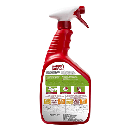Advanced Stain and Odor Eliminator for Dogs - 32 oz - J & J Pet Club - Nature's Miracle