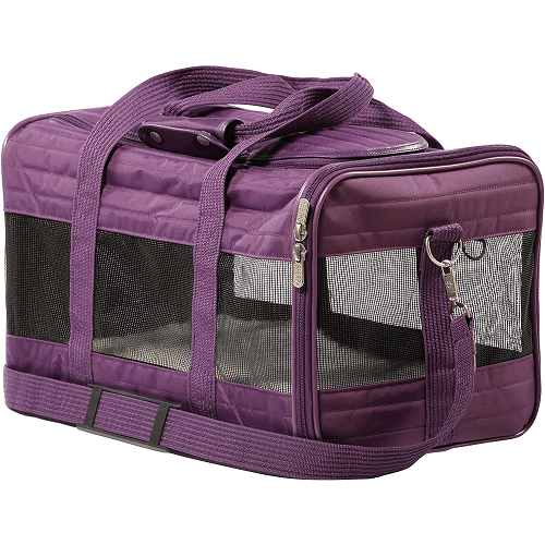 Airline Approved Pet Carrier - TRAVEL ORIGINAL DELUXE - J & J Pet Club - SHERPA