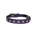 Athens Cat Collar with Rhinestones - Orchid Purple - J & J Pet Club - Angel Pet Supplies