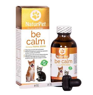 Be Calm - Natural Anxiety Relief for Dogs & Cats (Formally Home Alone) - 100 ml - J & J Pet Club - NaturPet