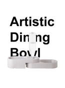 "Block" Pet Double Bowl - J & J Pet Club - Pidan