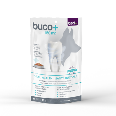 BUCO+ Dental Care For Dogs 15 kg and more - J & J Pet Club - Baci+
