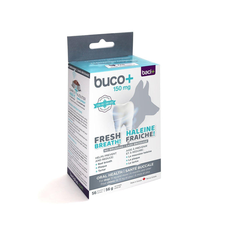 BUCO+ Dental Care For Dogs 15 kg and more - J & J Pet Club - Baci+