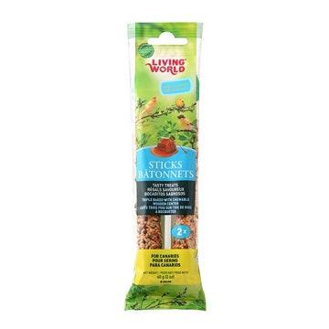 Canary Sticks - Honey Flavour - 60 g (2 oz) - 2 pack - J & J Pet Club - Living World