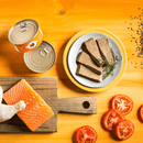 Canned Cat Food - FOUR STAR - Chicken & Salmon Pâté - 5.5 oz - J & J Pet Club - Fromm