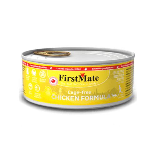 Canned Cat Food - LID - Chicken - J & J Pet Club - FirstMate
